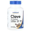 Фото товару Nutricost, Clove 1000 mg, Гвоздика, 120 капсул