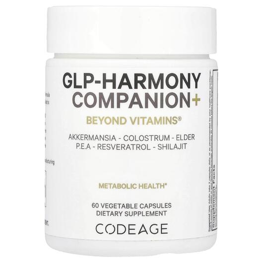 Основне фото товара CodeAge, GLP-Harmony Companion+, Підтримка кишківника, 60 капсул