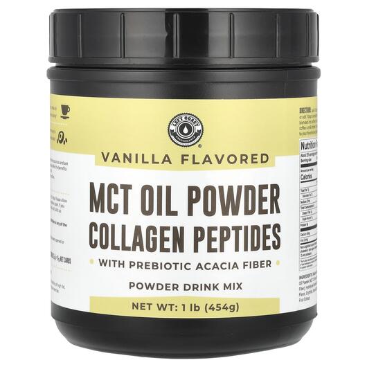 Основне фото товара MCT Oil Powder Collagen Peptides with Prebiotic Acacia, MCT Олія,