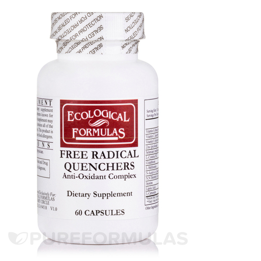 Основне фото товара Free Radical Quenchers Anti-Oxidant Complex, Антиоксиданти, 60 ка