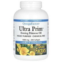 OmegaFactors Ultra Prim Evening Primrose Oil 1000 mg