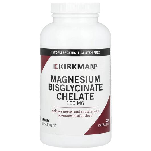 Основне фото товара Magnesium Glycinate Bio Max Series 250, Гліцинат магнію, 250 капс