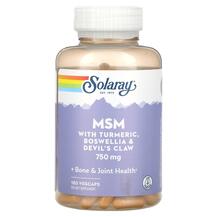 MSM with Turmeric Boswellia & Devil's Claw 750 mg