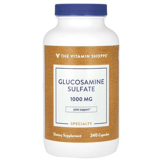 Основне фото товара Glucosamine Sulfate 1000 mg, Глюкозамін Хондроітин, 240 капсул