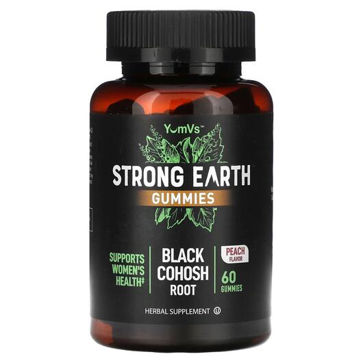 Основне фото товара Strong Earth Gummies Black Cohosh, Клопогон кістевидний, 60 табле