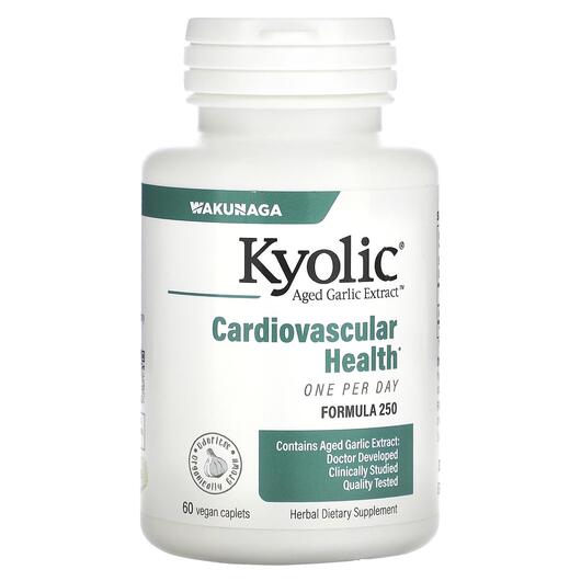 Основне фото товара Kyolic, Cardiovascular Health, Кардіо комплекс, 60 капсул