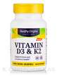 Фото товару Vitamin D3 & K2 50 mcg / 20 mcg, Вітаміни D3 K2, 180 капсул
