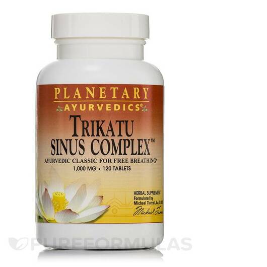 Основне фото товара Trikatu Sinus Complex 1000 mg, Трикату, 120 таблеток