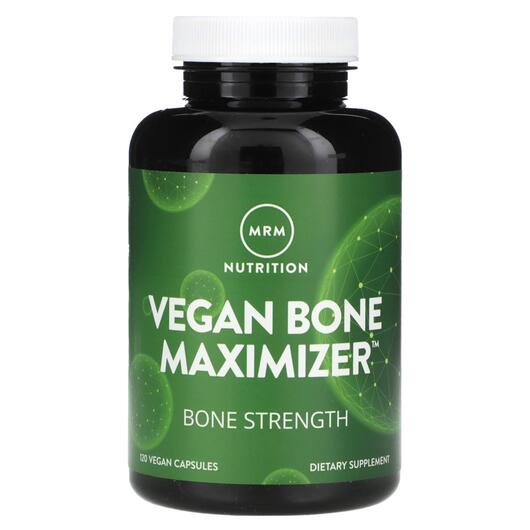 Основне фото товара MRM, Vegan Bone Maximizer, Зміцнення кісток, 120 капсул