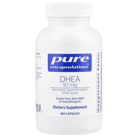 Основне фото товара DHEA 10 mg, Дегідроепіандростерон, 180 капсул