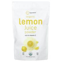Порошковий сік Organic Lemon Juice Powder Micro