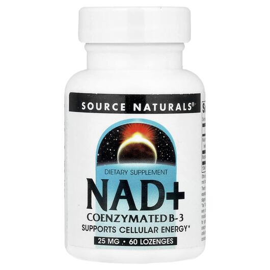 Основне фото товара Coenzymated B-3 Sublingual 25 mg 60, Ферменти, 60 таблеток