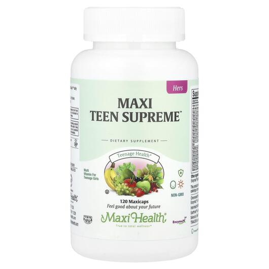 Основне фото товара Maxi Teen Supreme Hers, Вітаміни для підлітків, 120 капсул