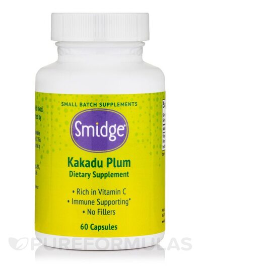 Основне фото товара Smidge, Kakadu Plum, Вітамін C, 60 капсул