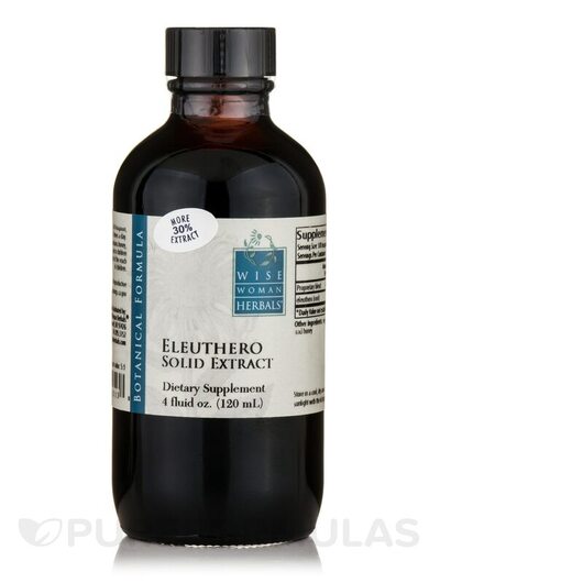 Основне фото товара Wise Woman Herbals, Eleuthero Solid Extract, Елеутеро, 120 мл