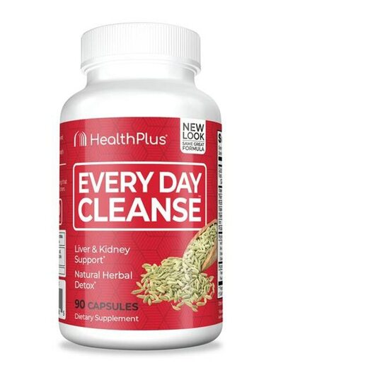Основне фото товара Health Plus, Every Day Cleanse, Детокс та очищення, 90 капсул