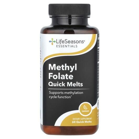 Основне фото товара Methyl Folate Quick Melts Lemon, Метилфолат, 60 таблеток