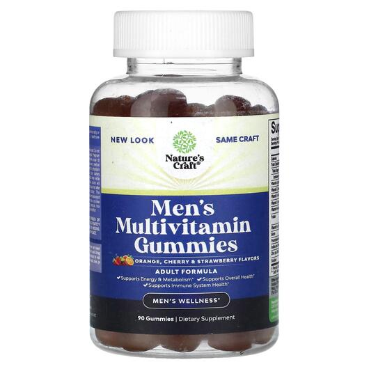 Основное фото товара Men's Multivitamin Gummies Orange, Витамины для мужчин, 90 т