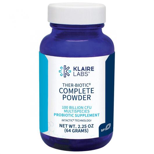 Основне фото товара Ther-Biotic Complete Powder, Пробіотики 60 порцій, 64 г
