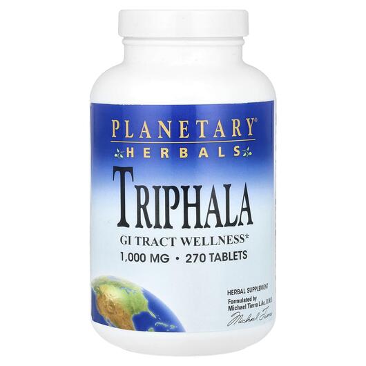 Основне фото товара Planetary Herbals, Triphala, Трифала, 270 таблеток