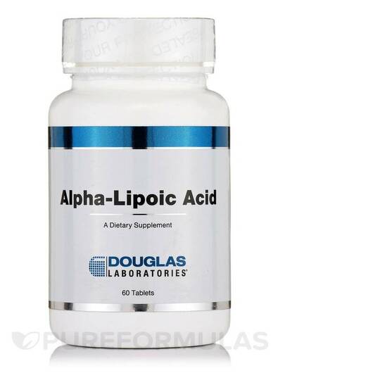 Основне фото товара Alpha-Lipoic Acid, Альфа-ліпоєва, 60 таблеток
