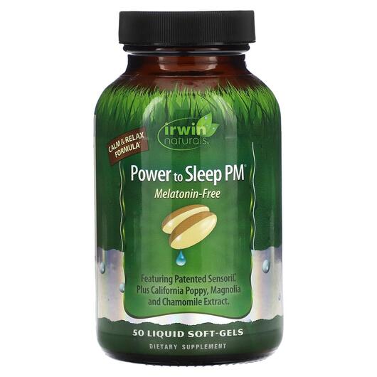 Основне фото товара Power to Sleep PM Melatonin-Free, Мелатонін, 50 капсул