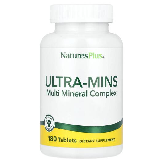 Основне фото товара Ultra-Mins Multiple Mineral with Whole, Мультивітаміни, 180 табле
