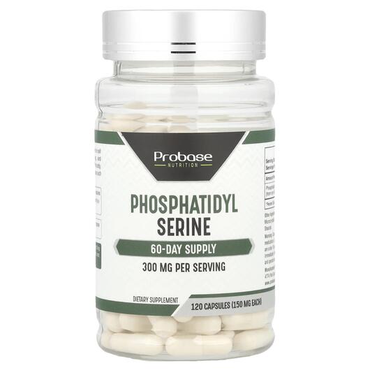 Основне фото товара Phosphatidyl Serine 300 mg, Фосфатидилсерин, 120 капсул