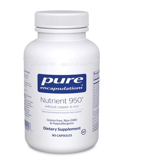 Основне фото товара Nutrient 950 w/o Copper and Iron, Мінеральні добавки, 90 капсул