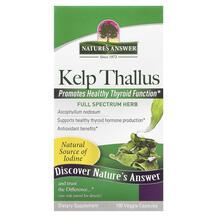 Таллус Kelp Thallus Nature's Answer 100 капсул Таллус Kelp Thallus Nature's Answer 100 капсул
