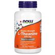 NOW, L-Theanine Double Strength, L-Теанін 200 мг, 120 капсул