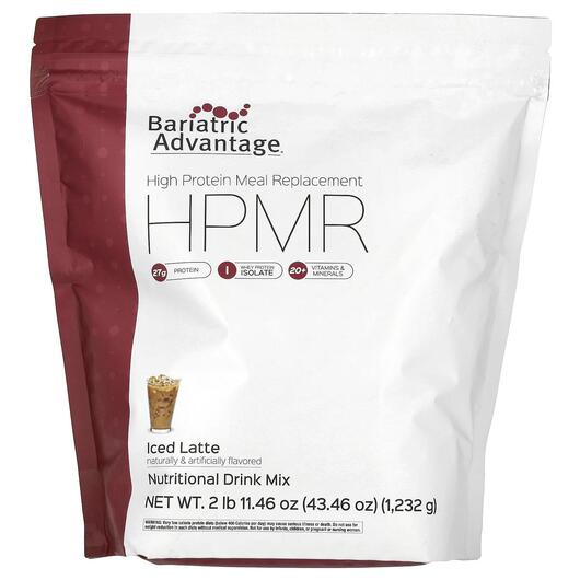 Основне фото товара HPMR High Protein Meal Replacement Iced Latte, Замінник їжі, 1232