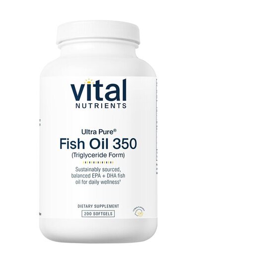 Основне фото товара Ultra Pure Fish Oil 350 Lemon, Омега 3, 200 капсул