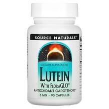 Лютеїн 6 мг Lutein 6 mg 90 Source Naturals 90 капсул