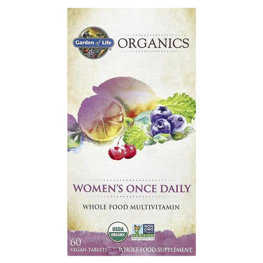 Основне фото товара Women's Once Daily, RAW Жіночі мультивітаміни, 60 таблеток