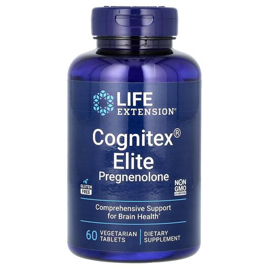 Основне фото товара Cognitex Elite Pregnenolone, Прегненолон, 60 таблеток