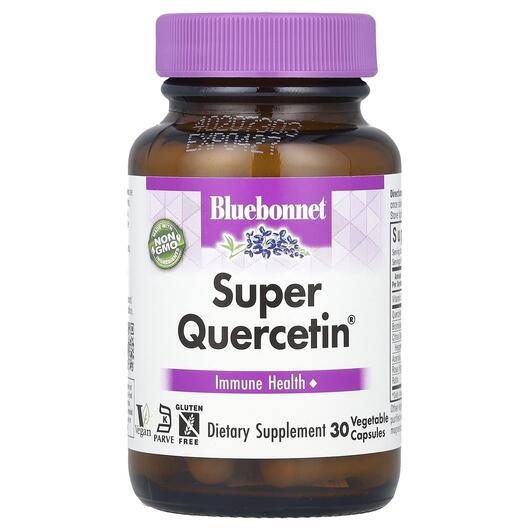 Основне фото товара Super Quercetin 500 mg, Супер Кверцетин, 30 капсул