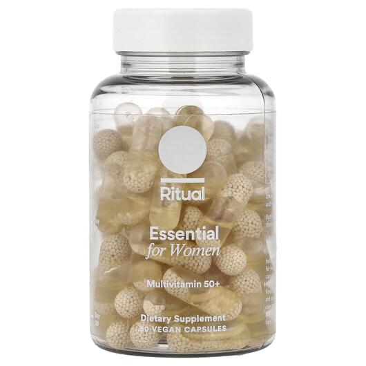 Основне фото товара Essential for Women Multivitamin, Вітаміни для жінок 50+, 60 капс