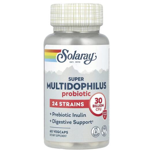 Основне фото товара Super Multidophilus 15 Billion, Пробиотики МультиДофілус, 30 капс
