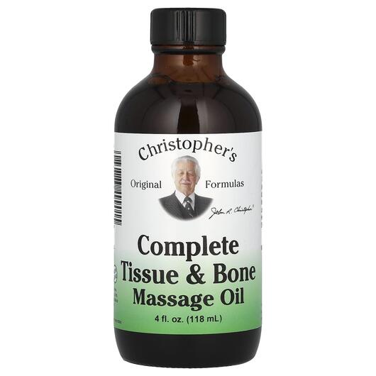 Основне фото товара Complete Tissue & Bone Massage Oil, Зміцнення кісток, 118 мл