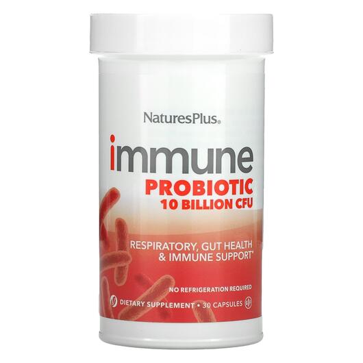 Основне фото товара Immune Probiotic 10 Billion CFU, Пробіотики, 30 капсул