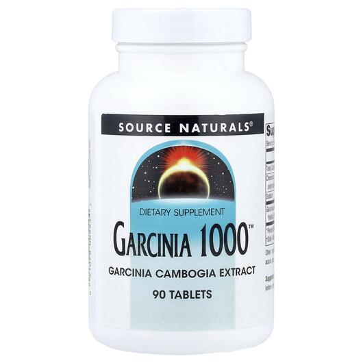 Основне фото товара Source Naturals, Garcinia 1000 90, Garcinia 1000, 90 таблеток