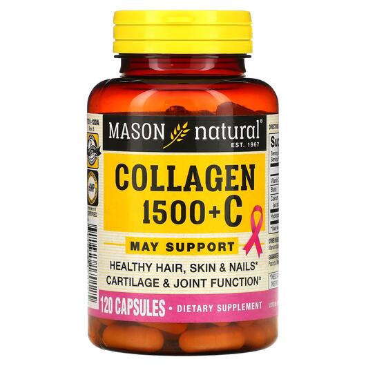 Основне фото товара Mason, Collagen 1500 120, Колаген 1500, 120 капсул