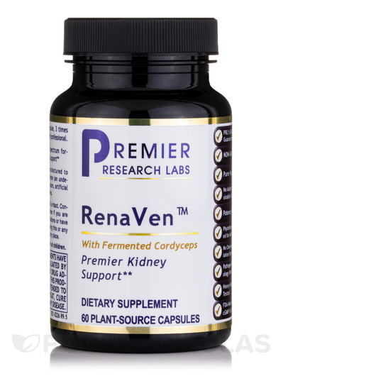Основне фото товара Premier Research Labs, RenaVen, Підтримка нирок, 60 капсул