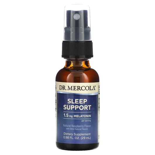 Основне фото товара Sleep Support with Melatonin, Мелатонін Підтримка сну, 25 мл