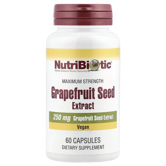 Основне фото товара Grapefruit Seed Extract 250, Екстракт насіння грейпфрута, 60 капс
