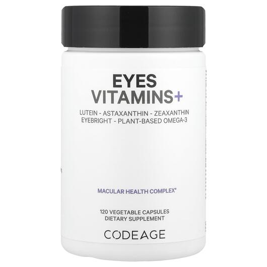 Основне фото товара Eyes Macular Health Complex, Вітаміни для очей, 120 капсул