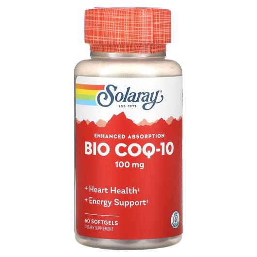 Основне фото товара Bio COQ-10 Enhanced Absorption 100 mg, Коензим CoQ10, 60 капсул