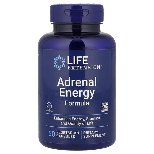 Основне фото товара Adrenal Energy Formula, Підтримка наднирників, 60 капсул