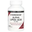 Kirkman, Alpha Lipoic Acid 25 mg, Альфа-ліпоєва, 90 капсул